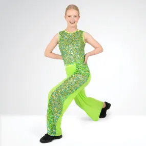 1st Position Unisexe Haut à Paillettes et Pantalon en Maille Sépar&#