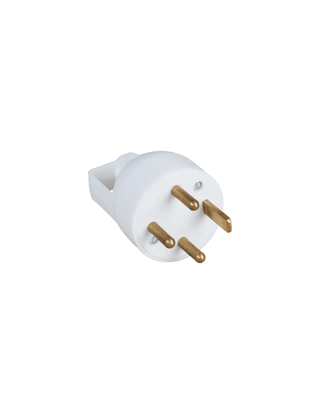 20A male dte 3P+Tann. blanc EUR'OHM 61065
