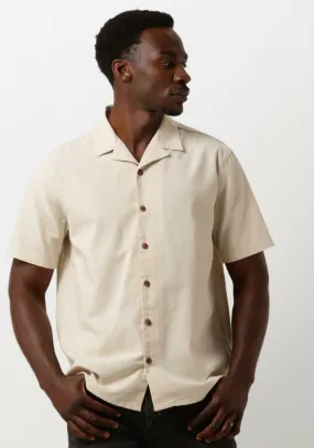 anerkjendt chemise décontracté akleo s/s cot/linen shirt sable