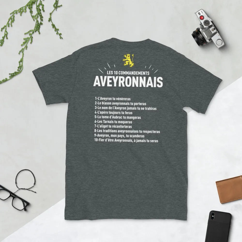 Aveyronnais - 10 commandements - T-shirt Standard v