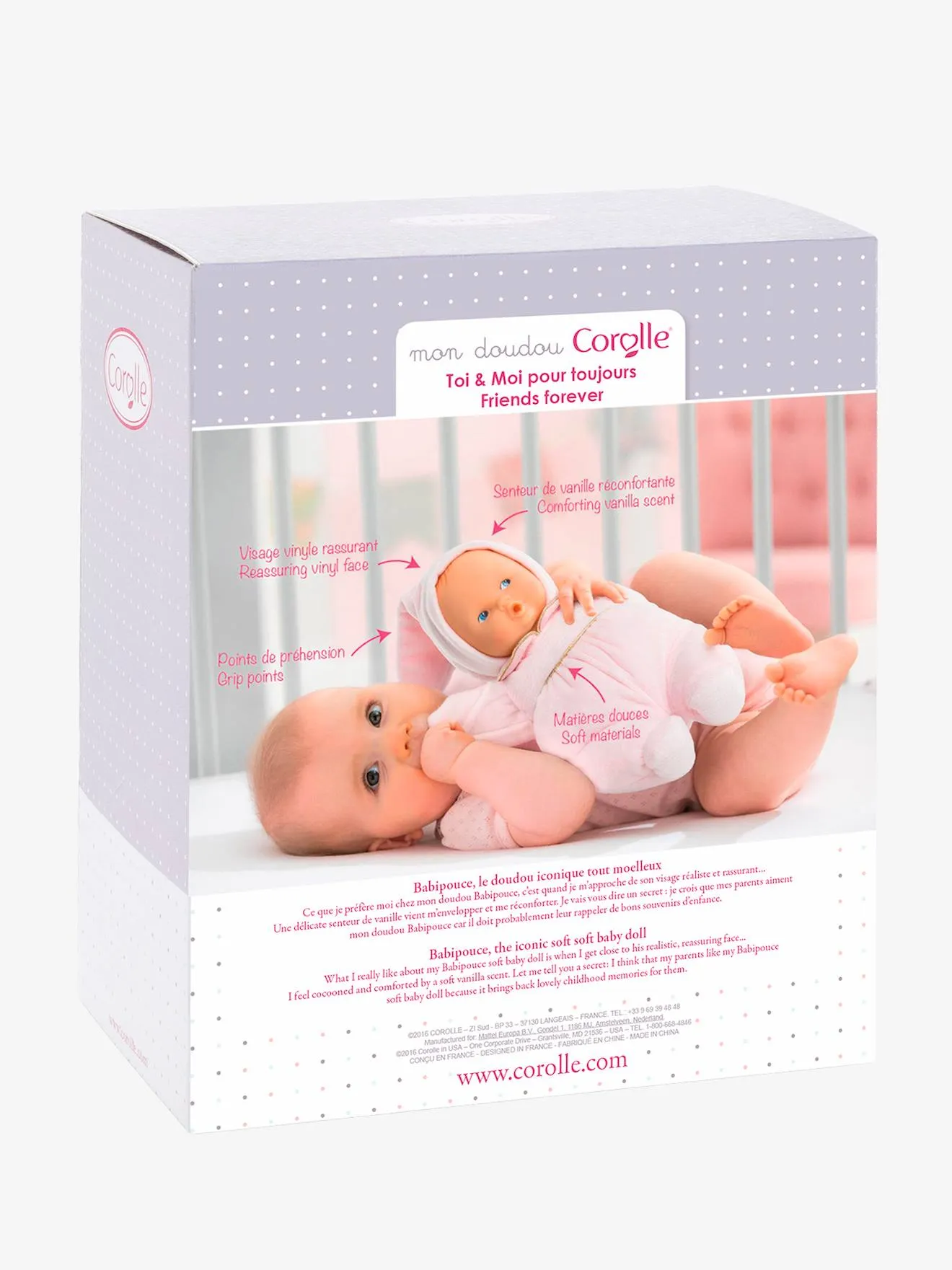 Babipouce Pays des rêves Corolle rose - Corolle