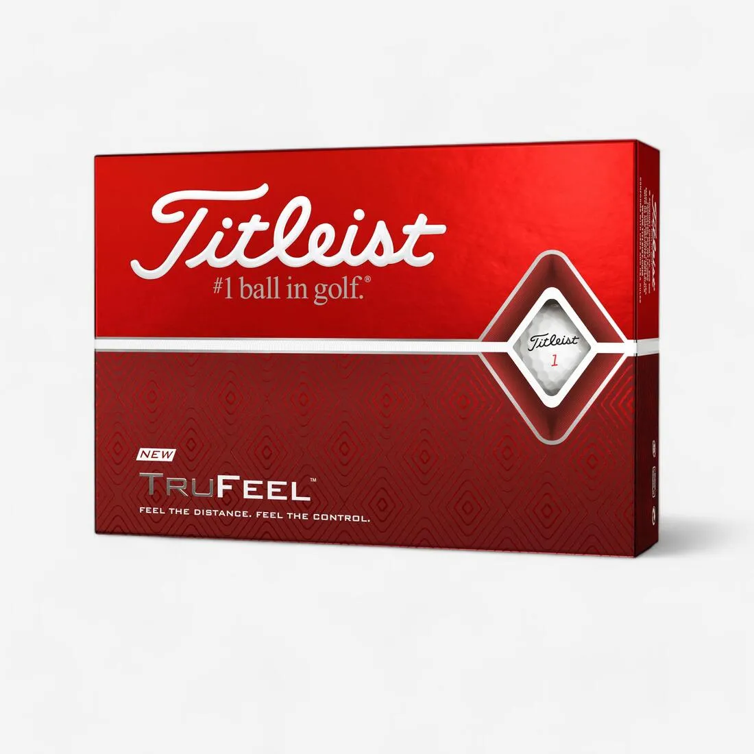 Balles golf x12  - TITLEIST Trufeel blanc