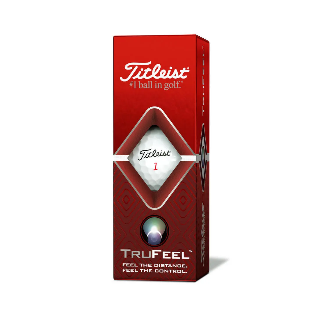 Balles golf x12  - TITLEIST Trufeel blanc