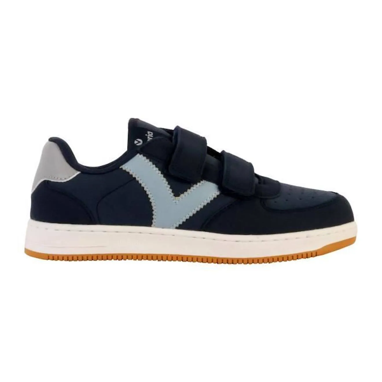 Basket Basse - VICTORIA - Enfant - Scratch - Marine bleu - Victoria