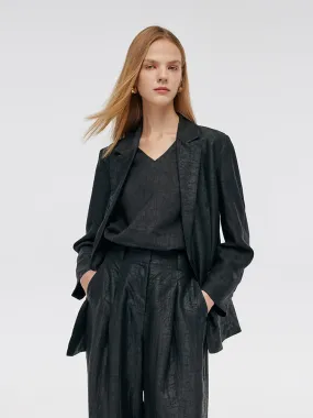 Blazer femme Soie de XIANGYUN