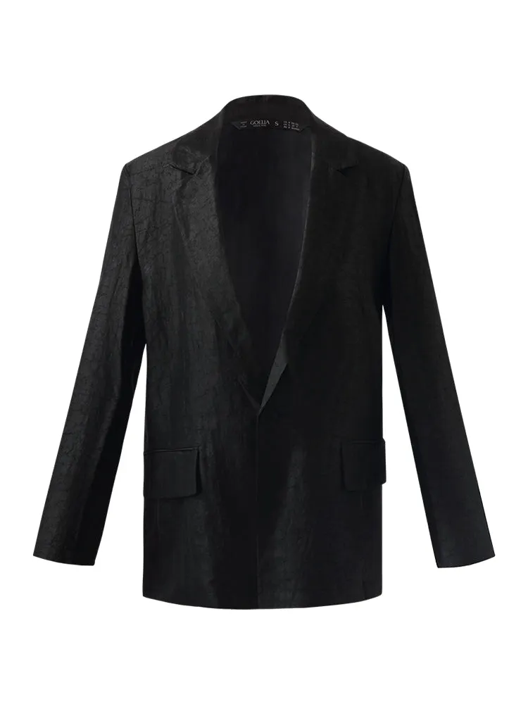 Blazer femme Soie de XIANGYUN