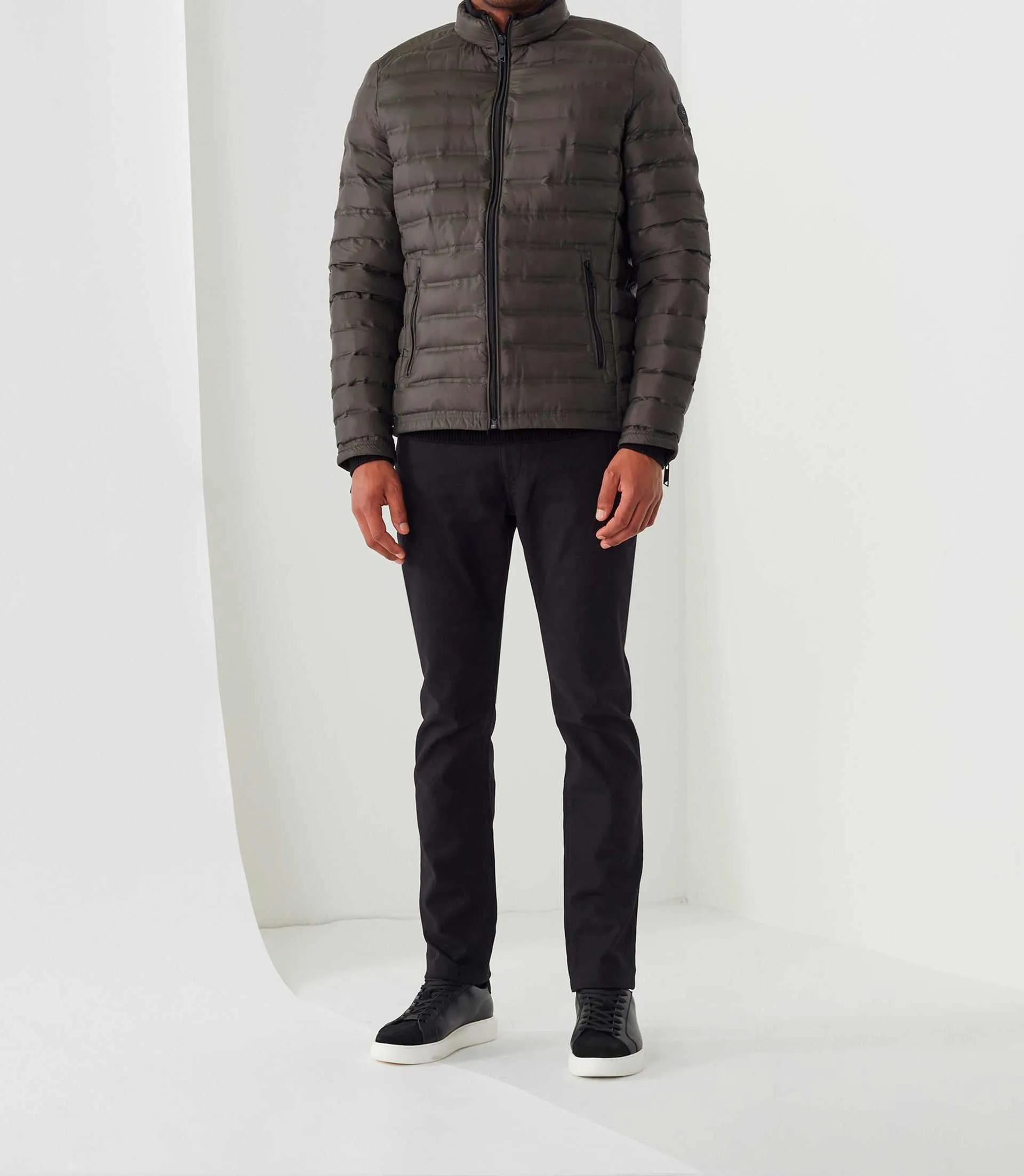 Blouson matelassé kaki Freddie