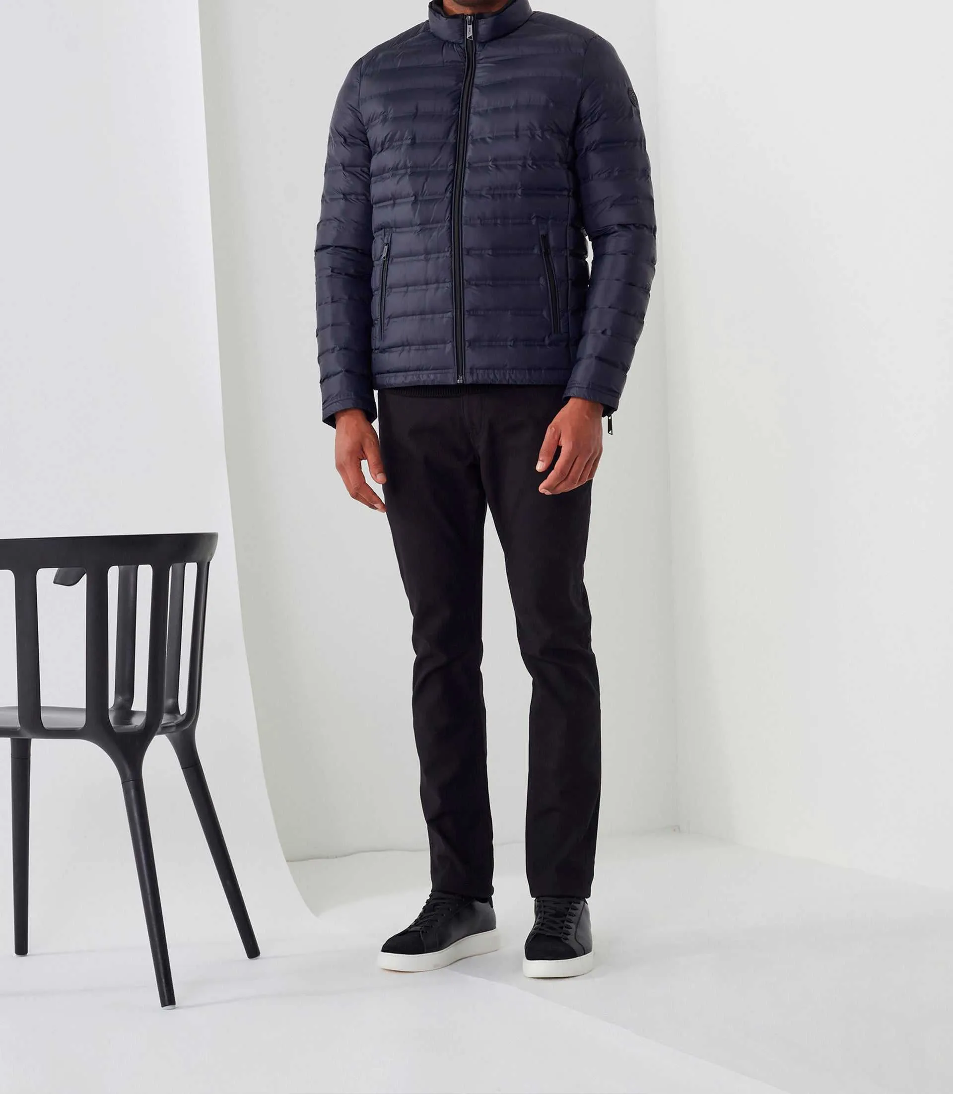 Blouson matelassé marine Freddie