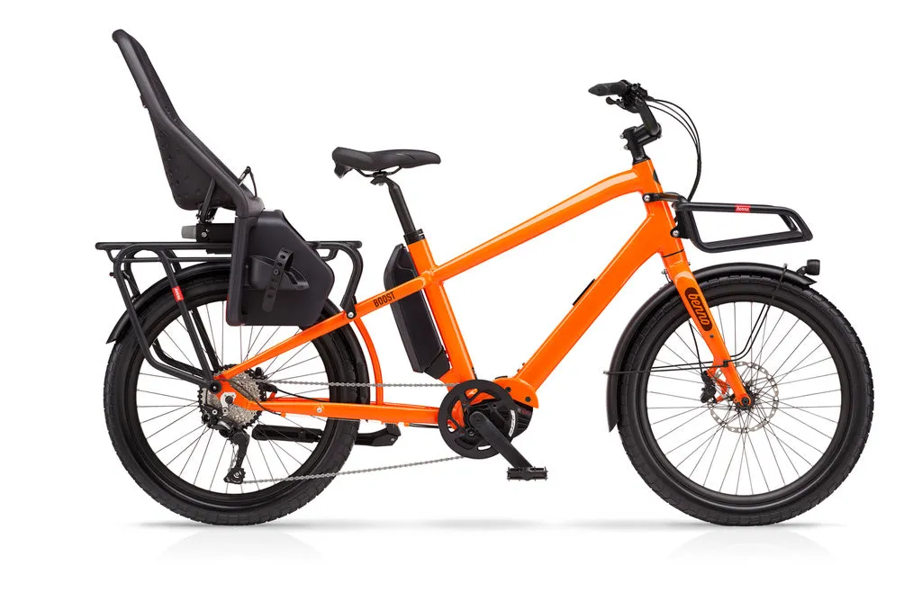 BOOST - CADRE REGULAR, COULEUR NEON ORANGE, MOTEUR BOSCH PERFORMANCE CX & BATTERIE 500 Wh