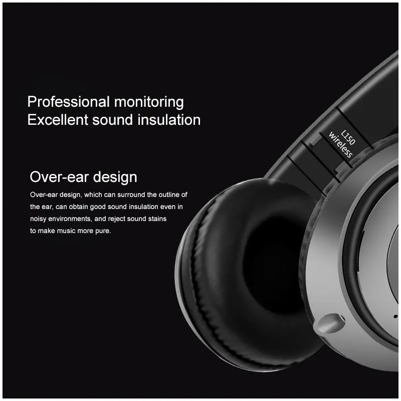Casque Audio Bluetooth V5.0 Rose Gold Haute Qualité