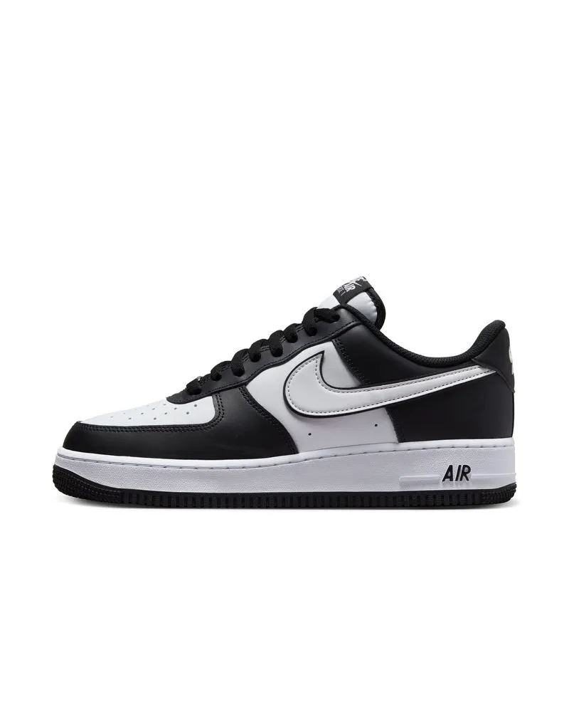 Chaussures Nike Air Force 1 '07 Noir & Blanc pour homme