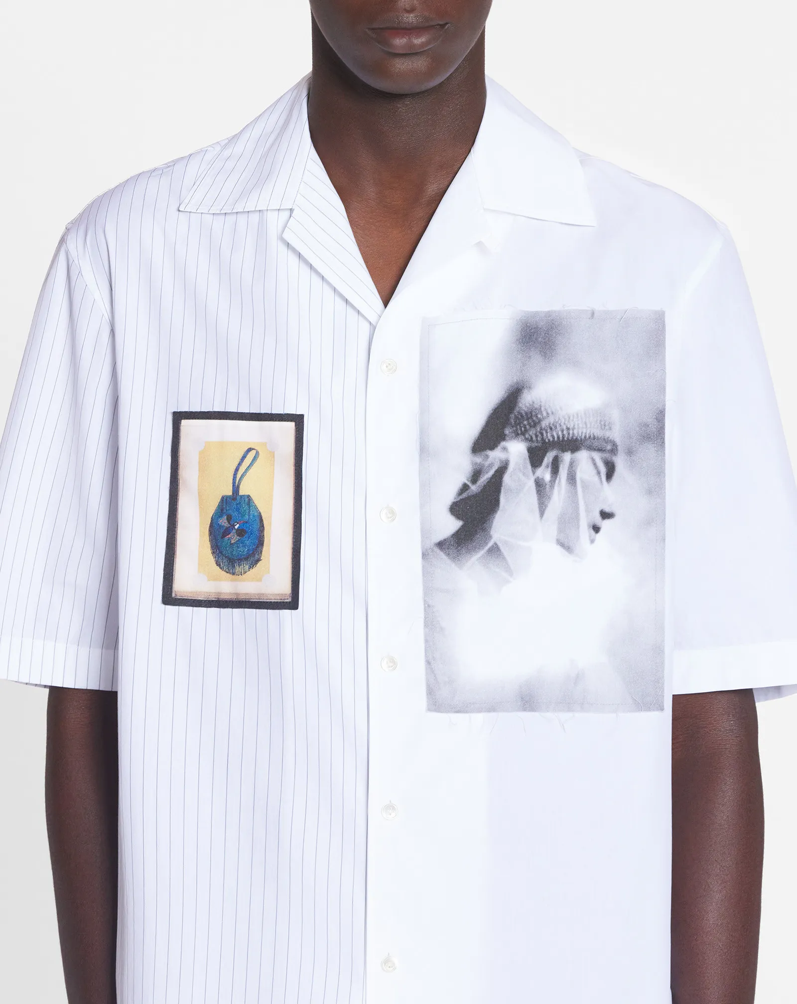 CHEMISE ASYMÉTRIQUE IMPRIMÉ ARCHIVES
