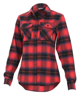 Chemise en Flanelle MAPLE | Hot Coral