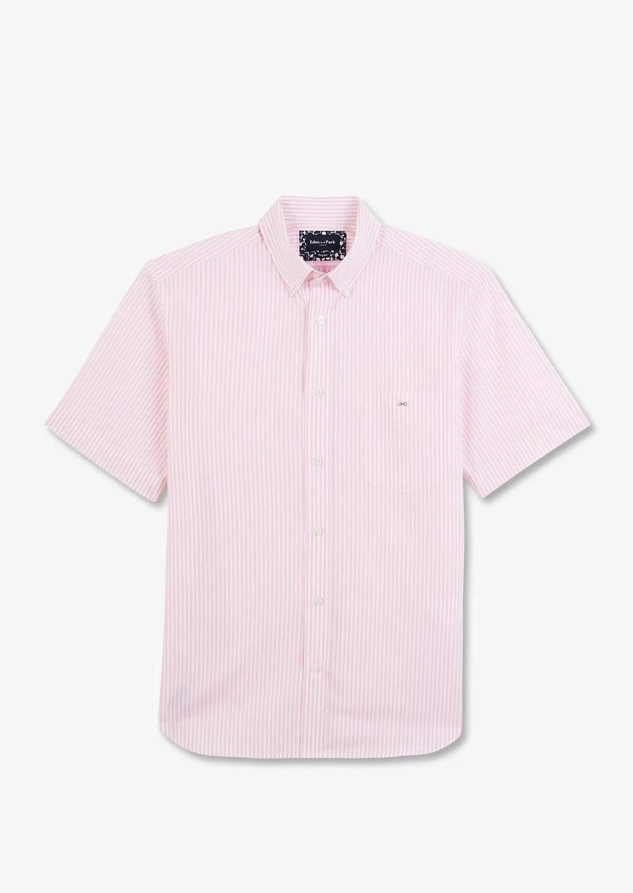 Chemise manches courtes Eden Park rose