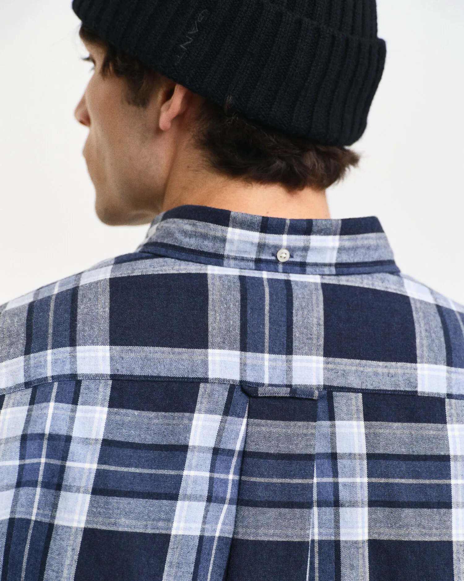 Chemise regular fit à motif écossais effet chiné