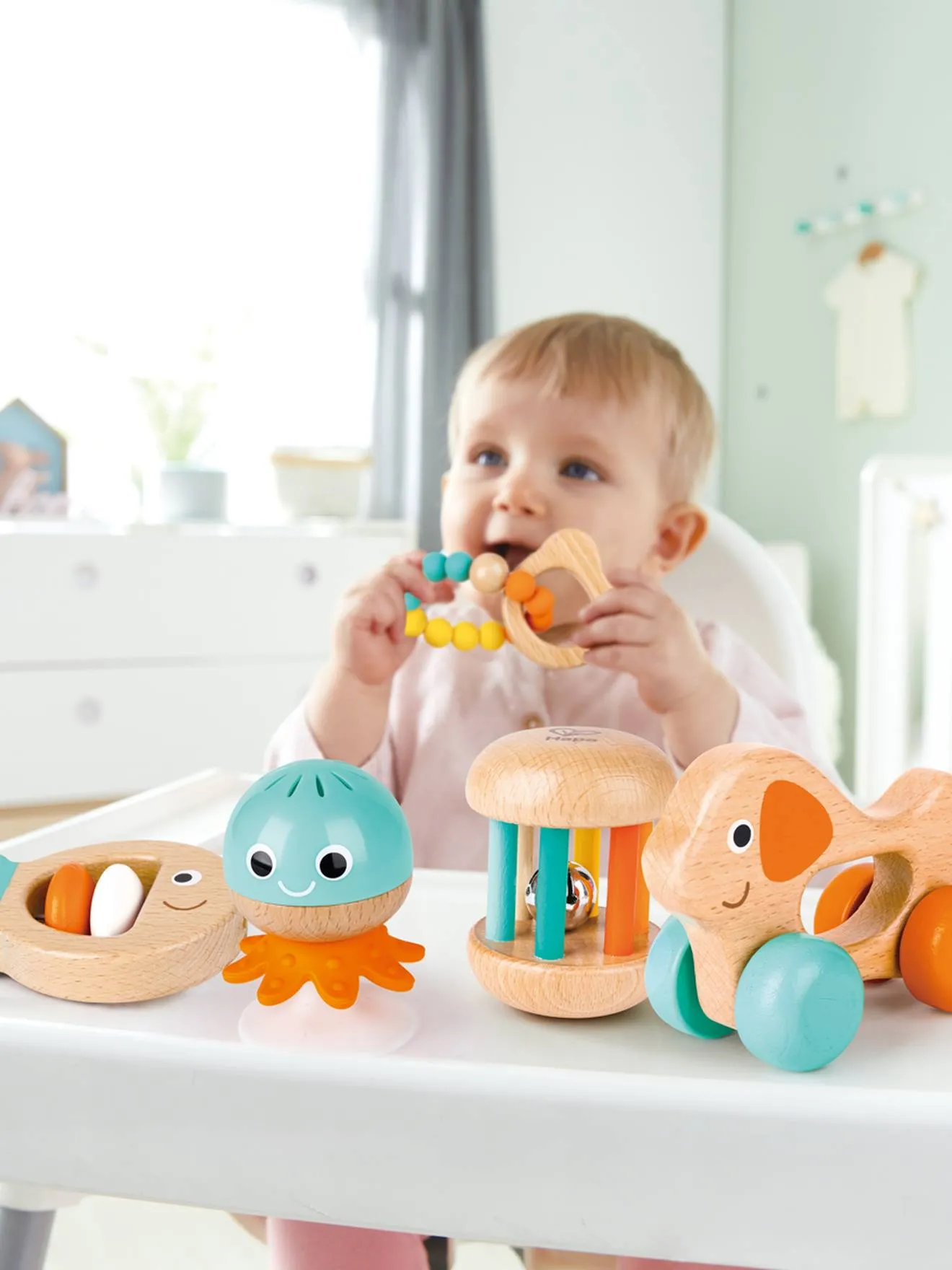 Coffret sensoriel multi-étapes - HAPE orange - Hape