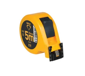 Decametre ruban jaune 10M*25mm a aimant Ref 820 ** DEKOR