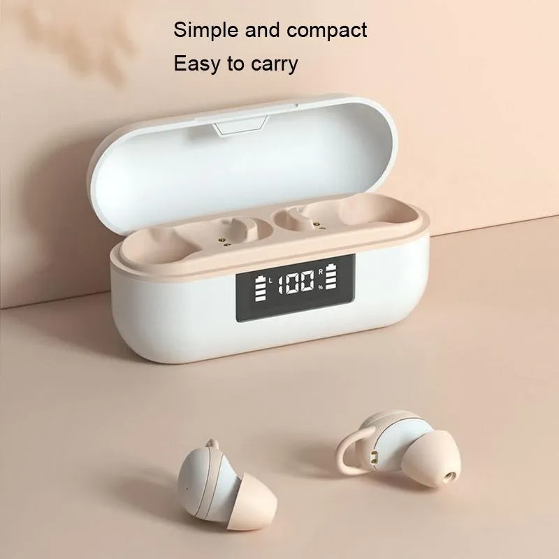 Ecouteurs Bluetooth Sans Fil Réduction De Bruit Rose
