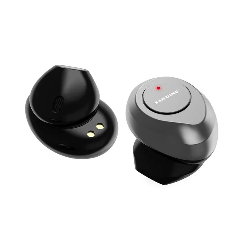 Ecouteurs Bluetooth Sans Fil Rose Gold Avec Boîte De Charge