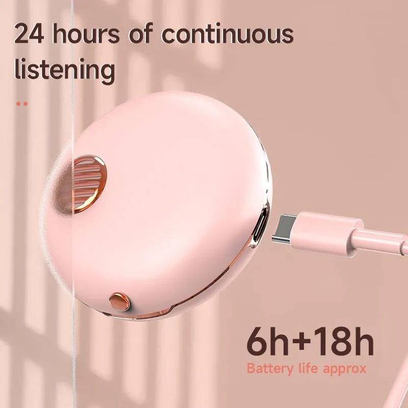 Ecouteurs Bluetooth TWS HiFi Stéréo Sans Fil Rose
