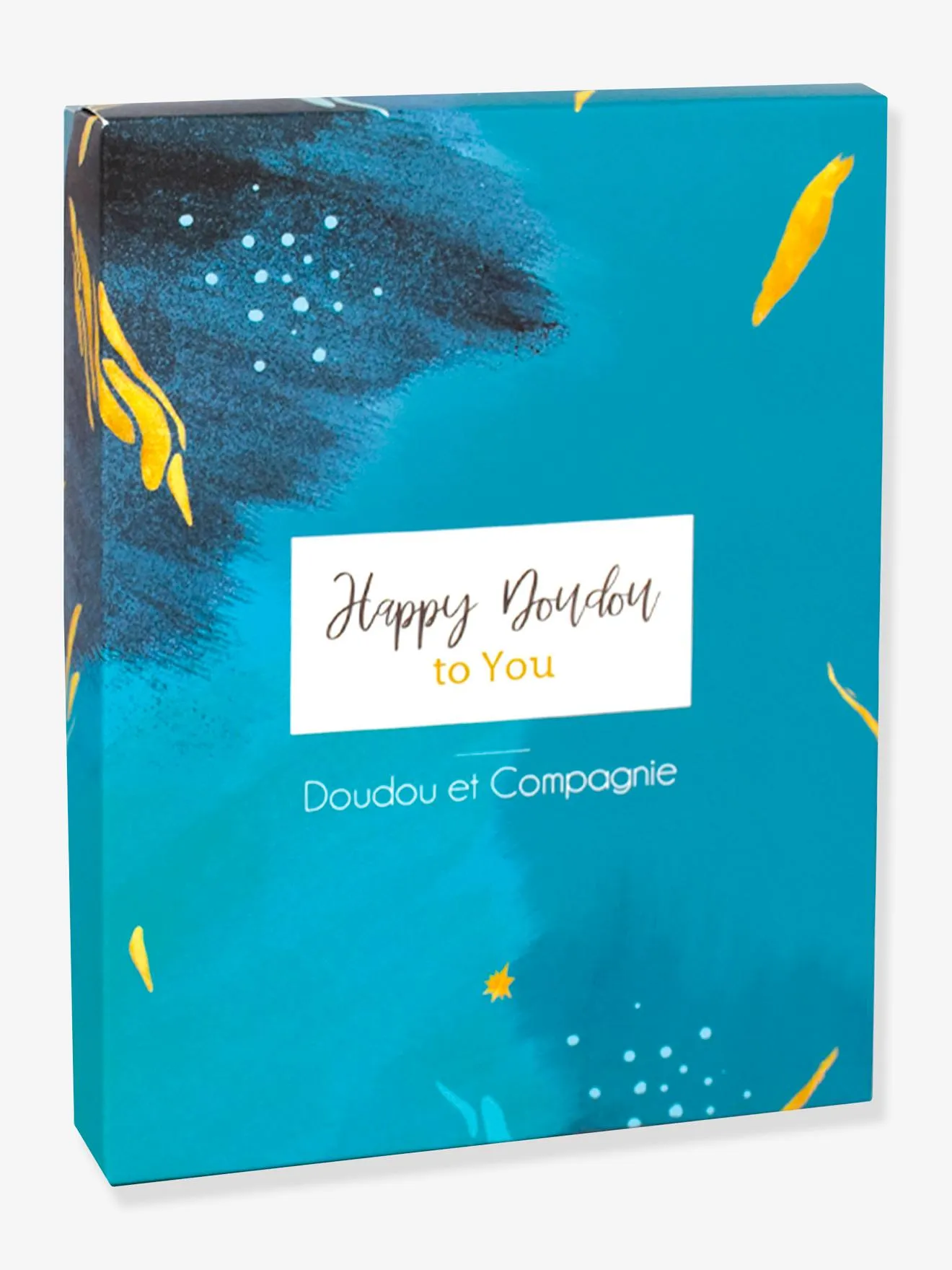 Happy doudou plat 17cm - DOUDOU ET COMPAGNIE boho rose - Doudou et Compagnie