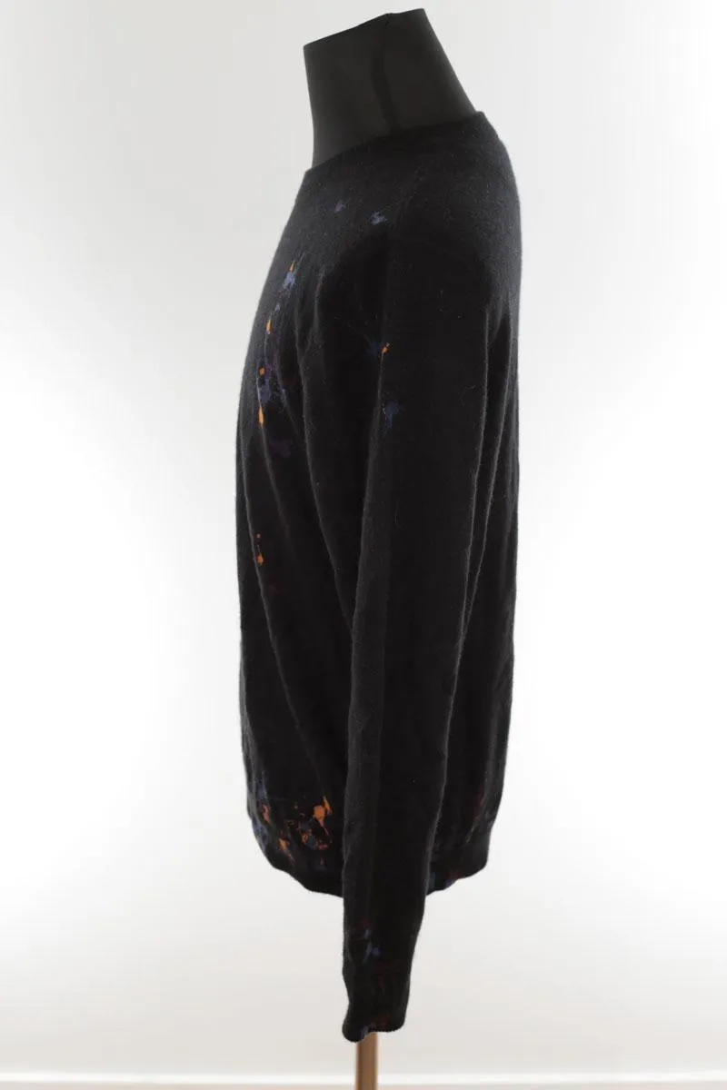 HOMME Pull en cachemire Eric Bompard noir. Matière principale cachemire. Taille M.