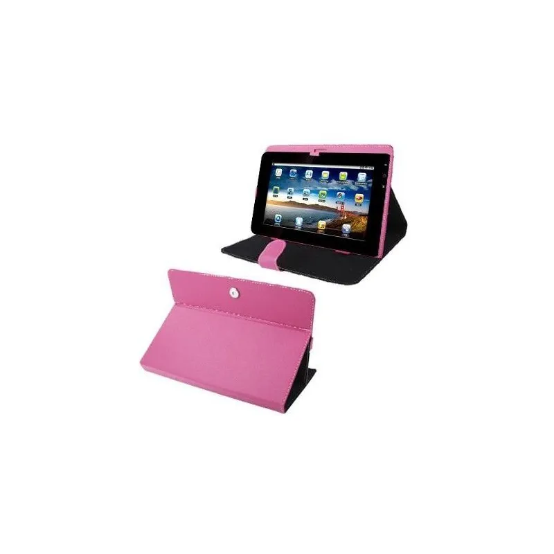 Housse universelle tablette tactile 10.1 " support étui Rose