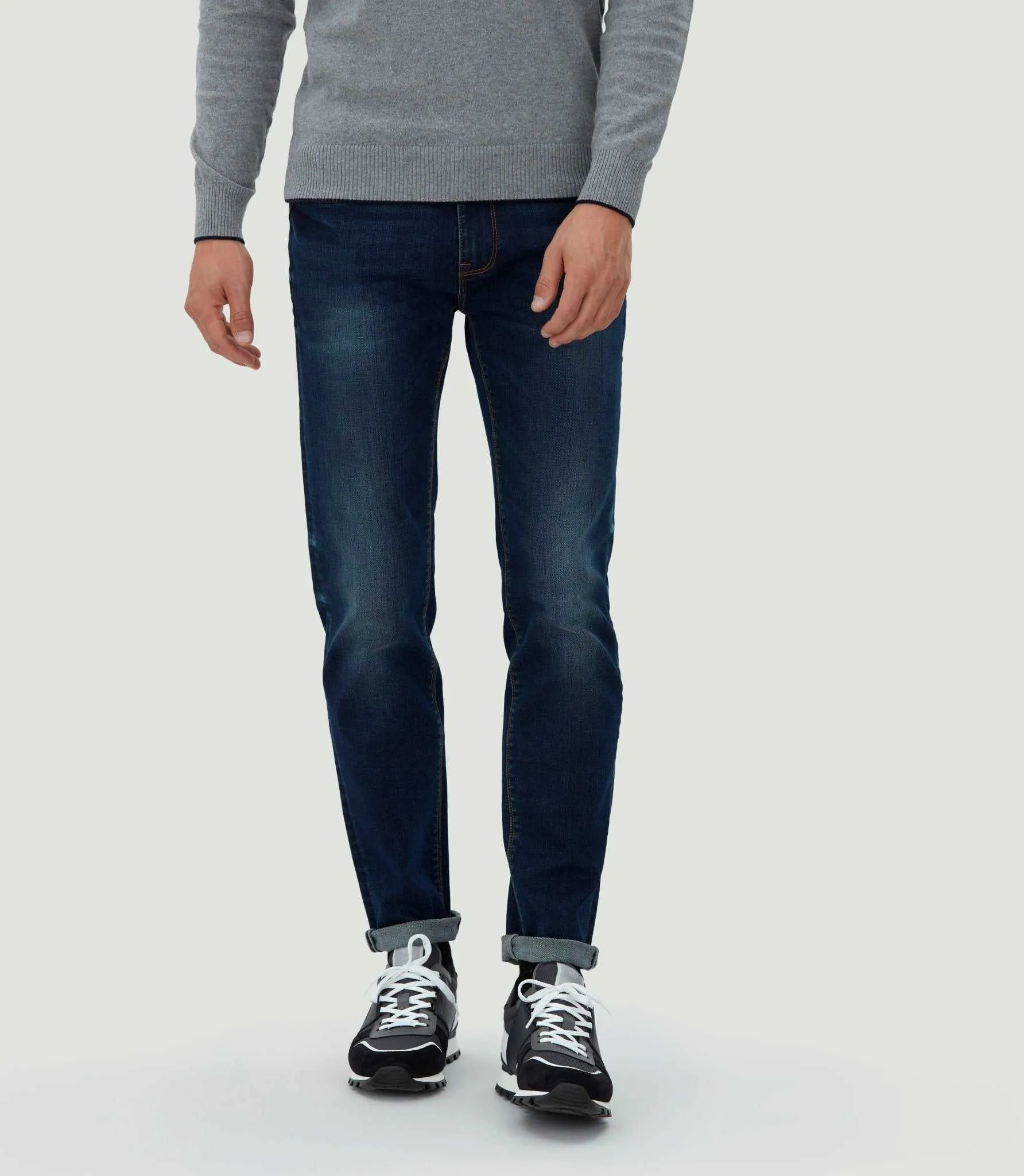 Jean stretch bleu moyen Rostero