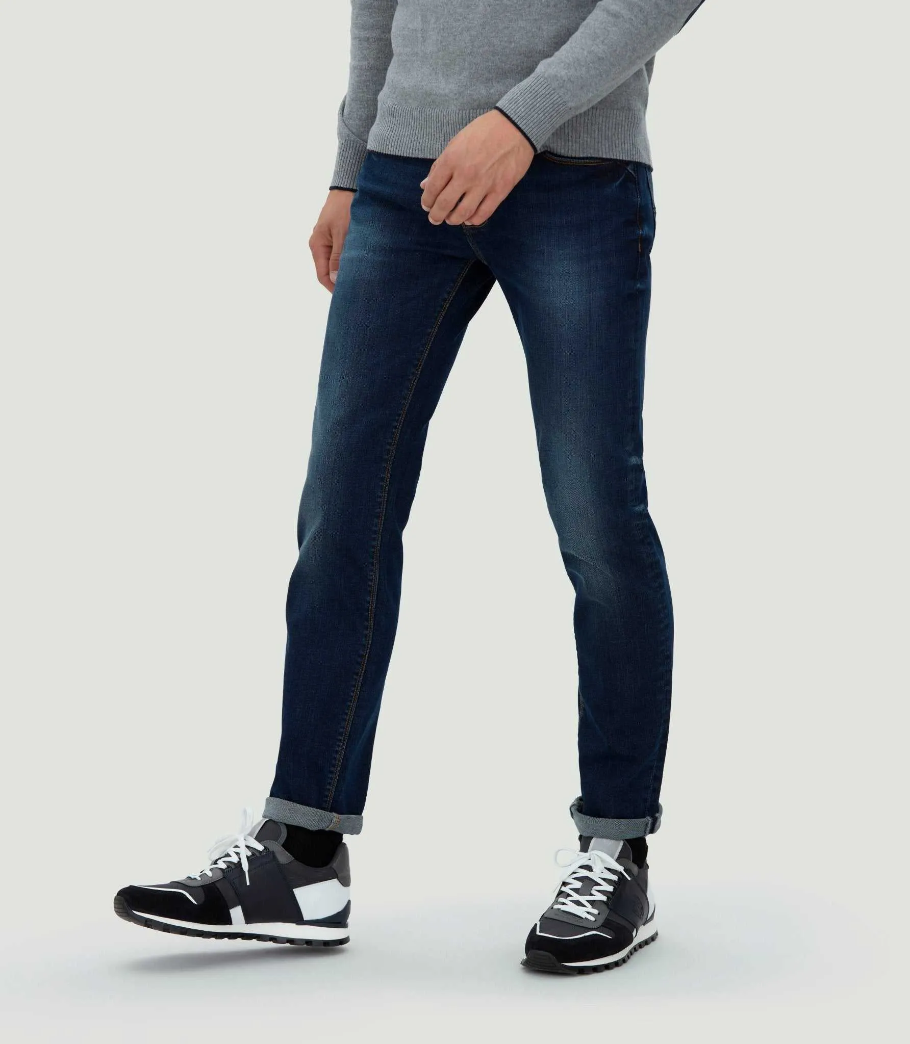 Jean stretch bleu moyen Rostero