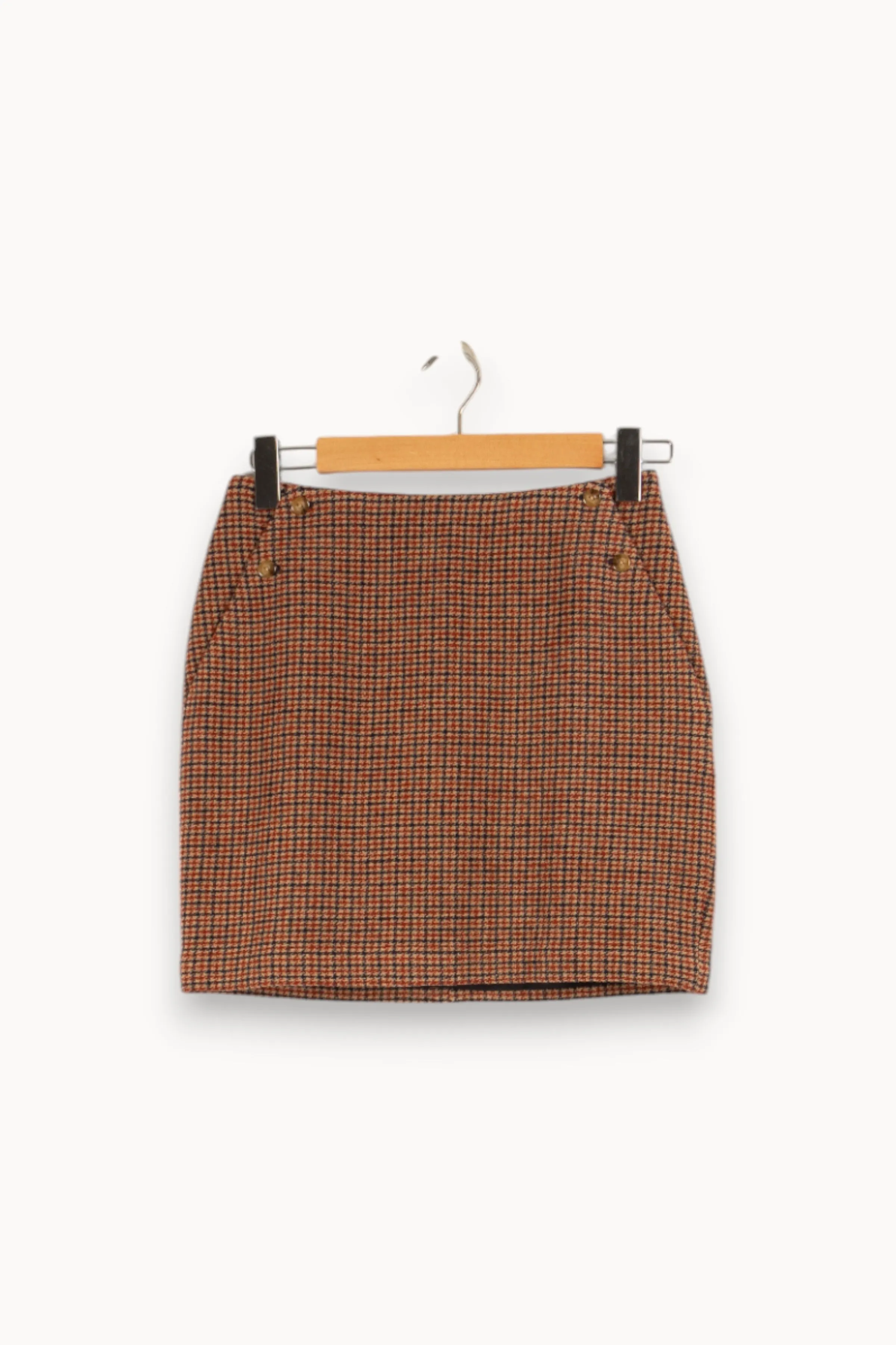 Jupe courte à carreaux - Taille M/38