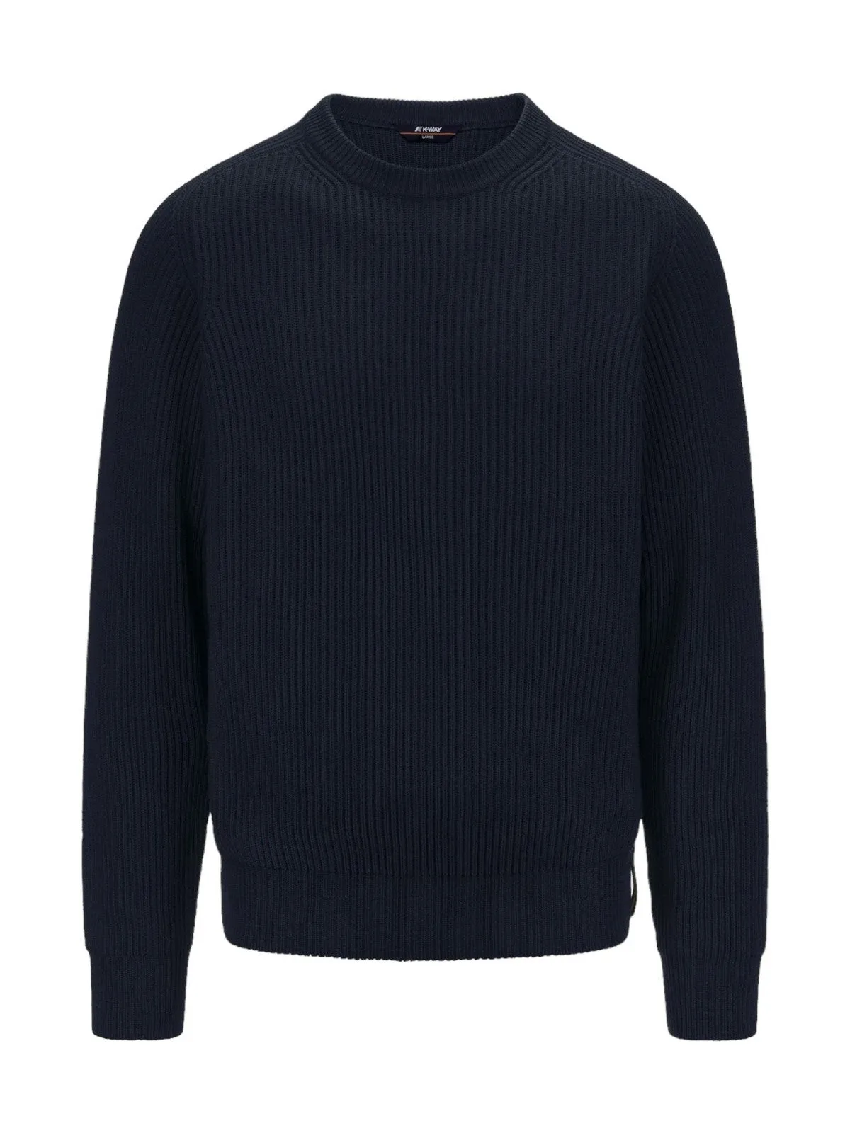 K-WAY Pull Homme VERIN WOOL MERINO BLEND K8133PW ARS Bleu