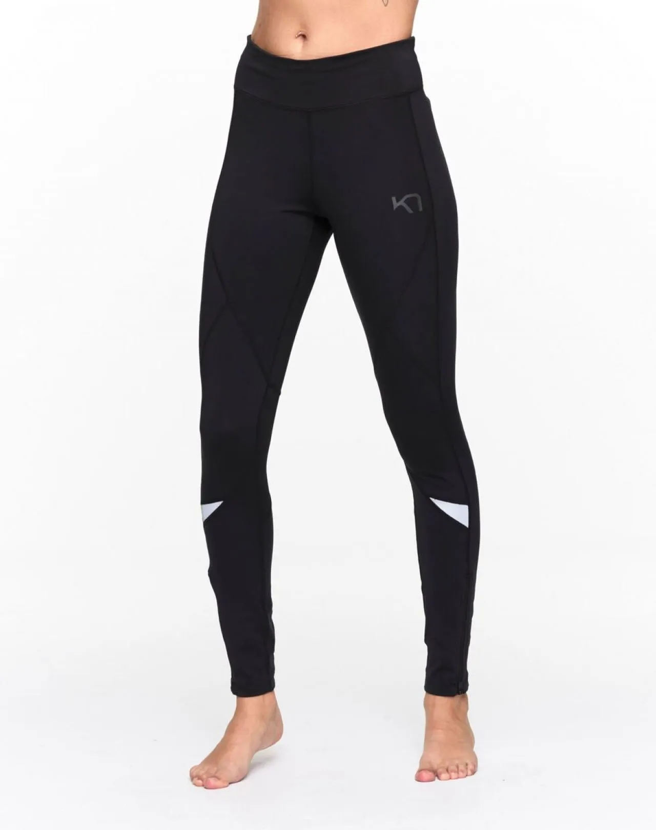 KARI TRAA LOUISE 2.0 TIGHT BLACK Collant running femme