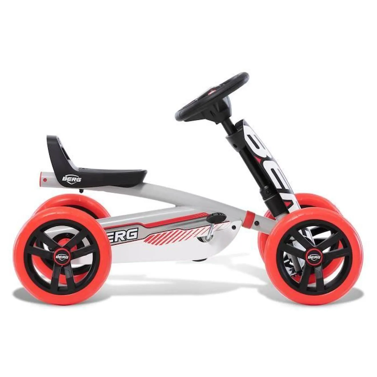 Kart à pédales Buzzy Beatz - BERG Toys - 4 roues - Pneus EVA silencieux rouge - Berg Toys