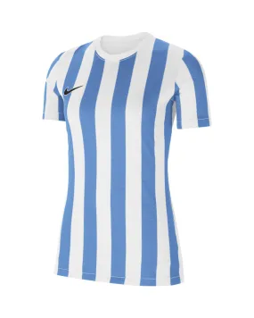 Maillot Nike Striped Division IV Blanc & Bleu Ciel pour femme