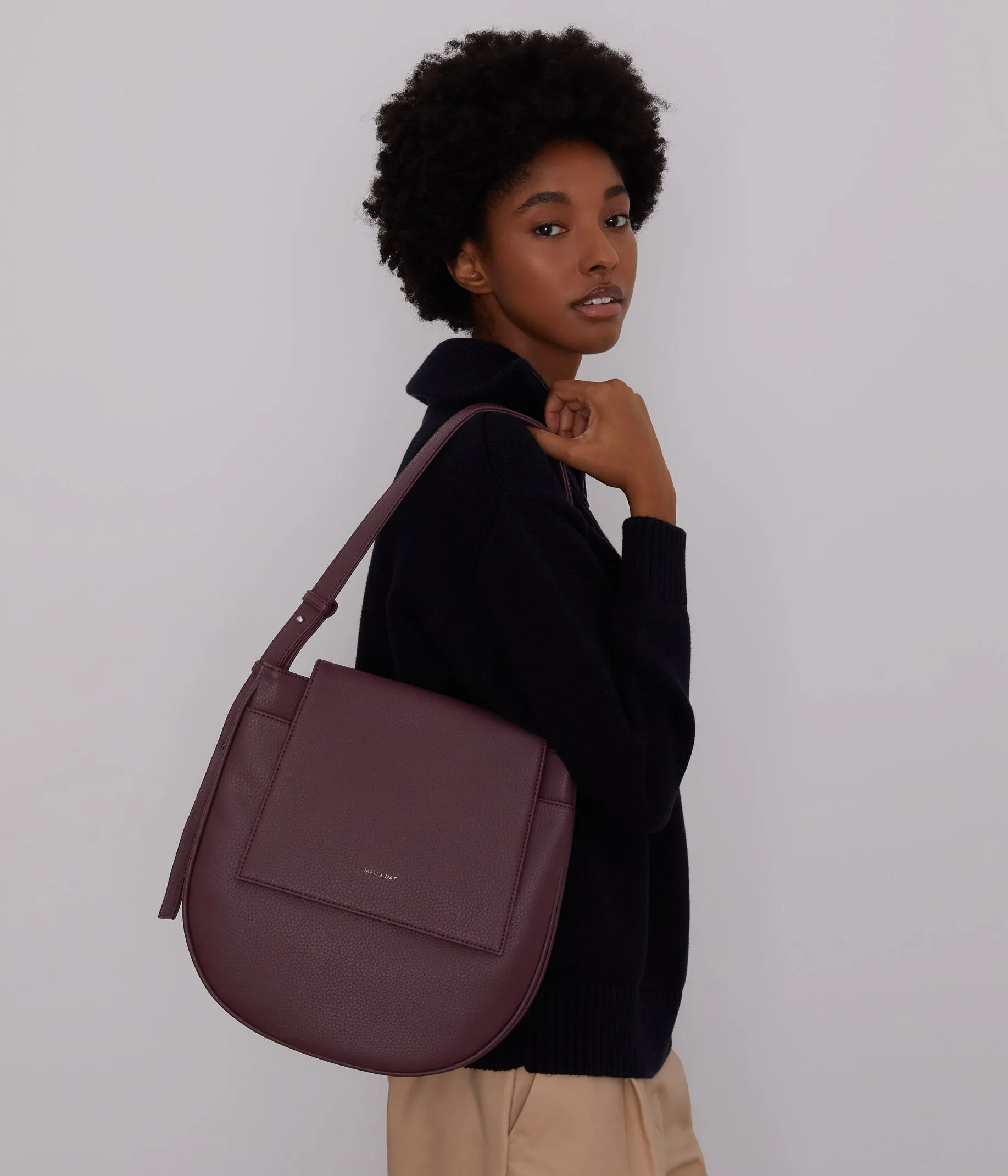 MATCH Sac épaule végétalien - Pureté