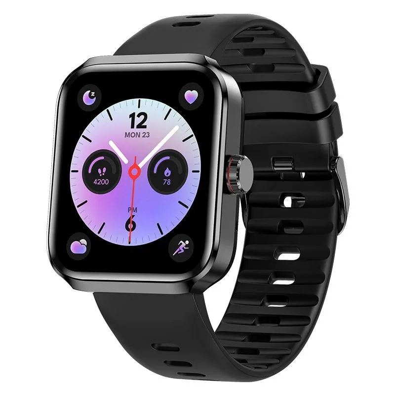 Montre Connectée Écran Couleur Bluetooth Appel Santé Rose