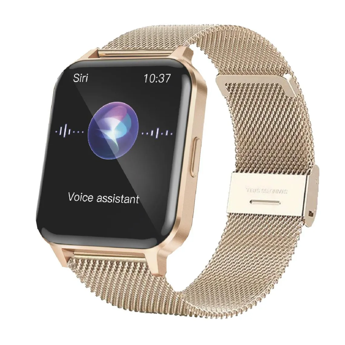 Montre connectée Mixte Smarty Free -  SW064H Bracelet Acier Doré rose | 3 Suisses