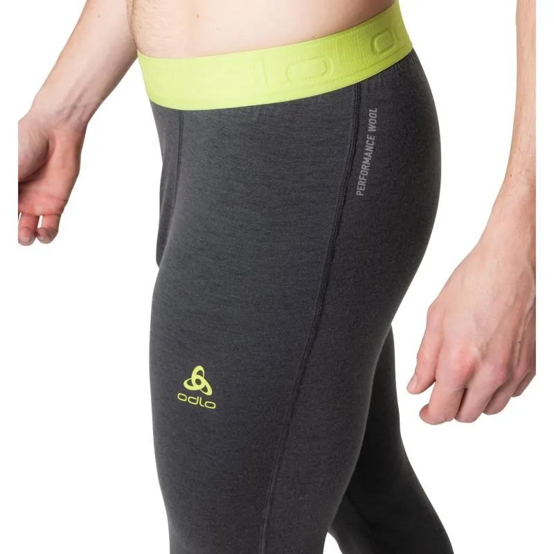 Odlo 3/4 Revelstoke Performance Wool Warm - Collant thermique homme | Hardloop