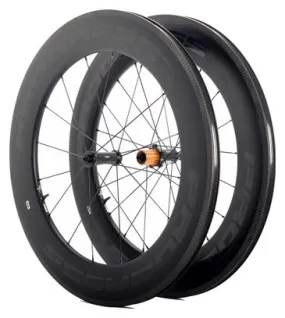 Paire de roues Progress Space Boyau Noir | 9x100/9x130 mm | Patins | Campagnolo