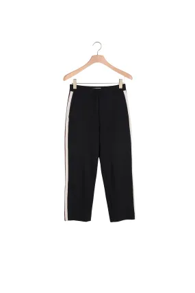 Pantalon bandes colorées sur les ctés