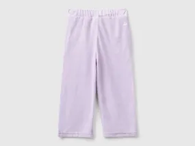 Pantalon en chenille à logo