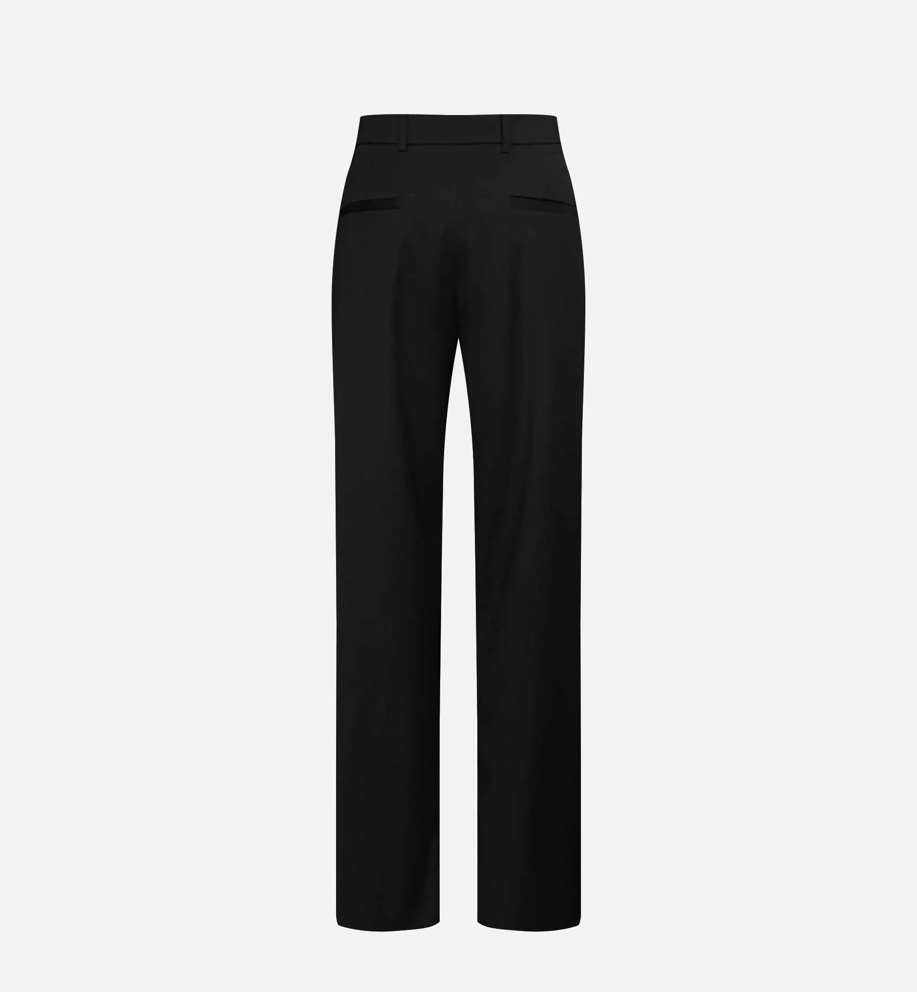 PANTALON GRIS ANTHRACITE HABILL EN LAINE