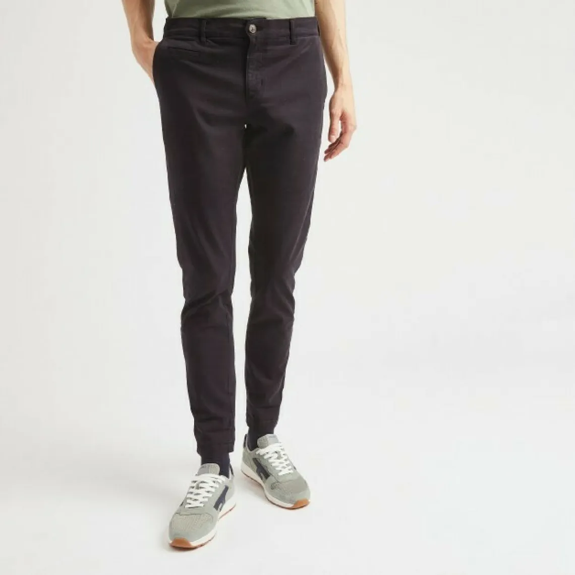 Pantalon homme  BRIX Bleu Marine- Faguo en coton | 3 Suisses
