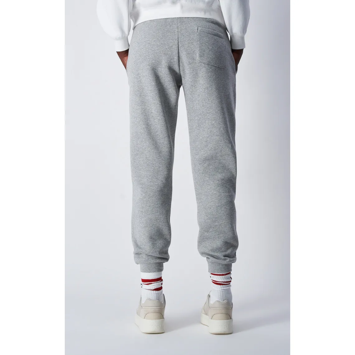Pantalon jogging côtelé gris | 3 Suisses