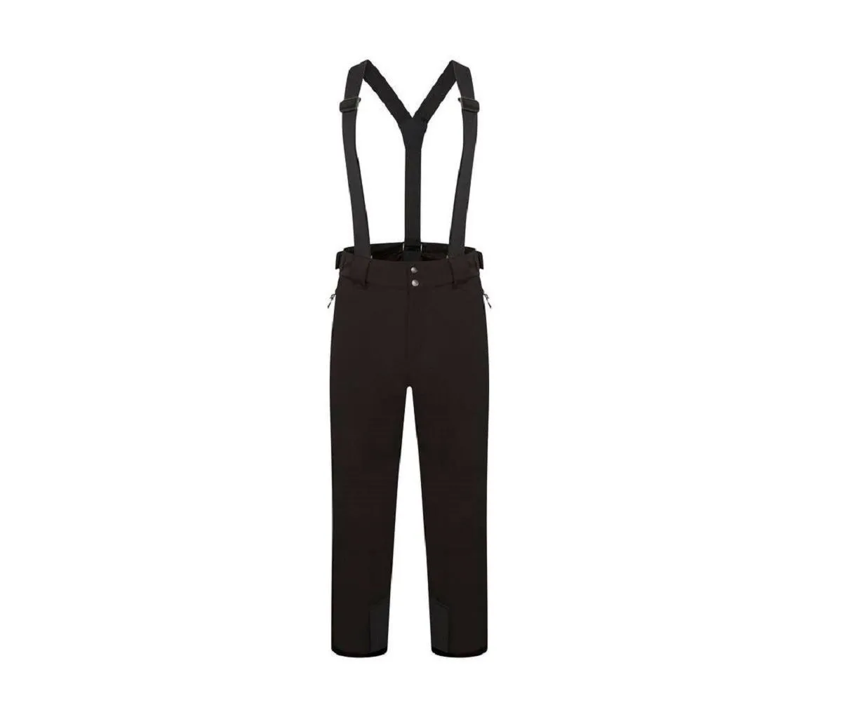 Pantalon ski avec bretelles intégrées - homme noir - DPW001 