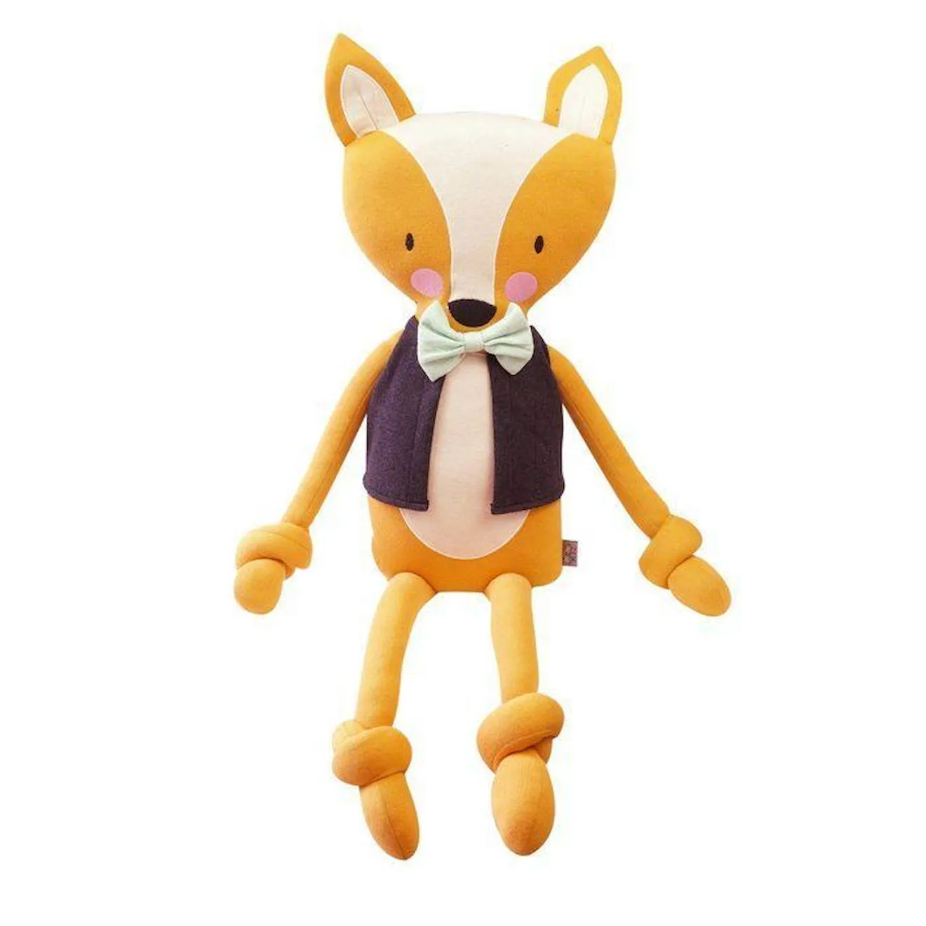 Peluche Renard géant en coton - SEVIRA KIDS - Mixte - 78 cm x 27 cm - Orange - Bébé orange - Sevira Kids