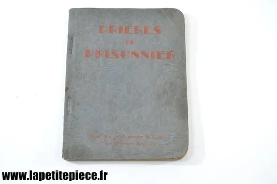 Prières du prisonnier 1941 - occupation allemande