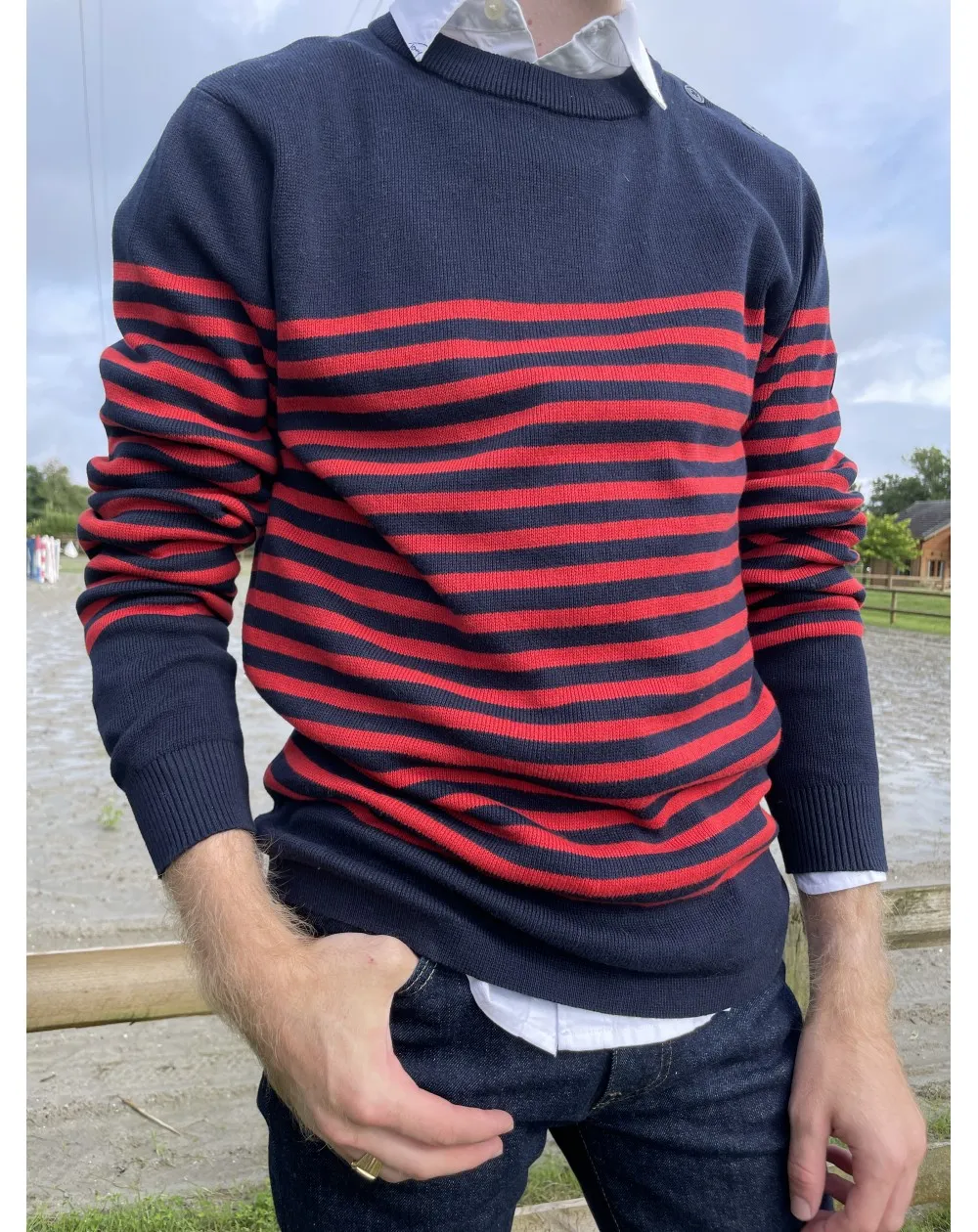 Pull col rond OBSON 12249287 Jack and Jones