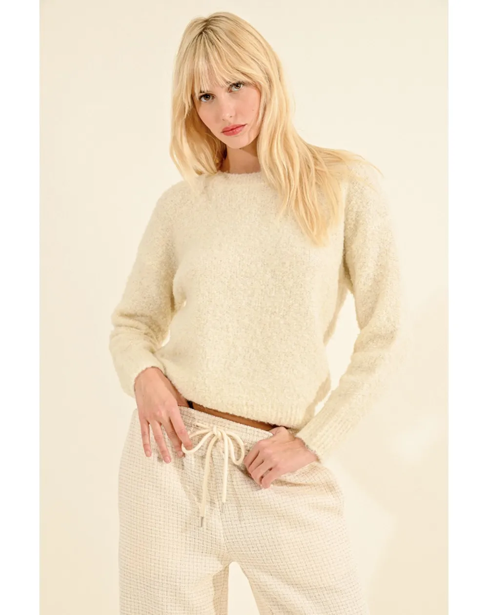 Pull en maille bouclette LAL497CH MOLLY BRACKEN