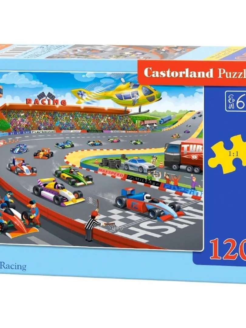 Puzzle 120 pièces : Course de Formule 1 - N/A